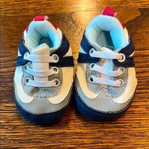NWOT Carter's Navy and White Kids Sneakers